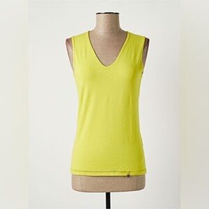 Lolita’s & L ER Top Mela Green V-Neck Tank Size Small NWT
